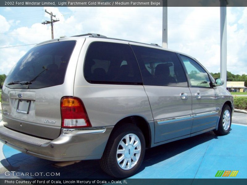 Light Parchment Gold Metallic / Medium Parchment Beige 2002 Ford Windstar Limited
