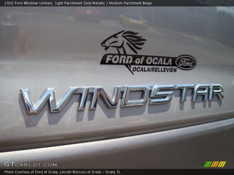 Light Parchment Gold Metallic / Medium Parchment Beige 2002 Ford Windstar Limited