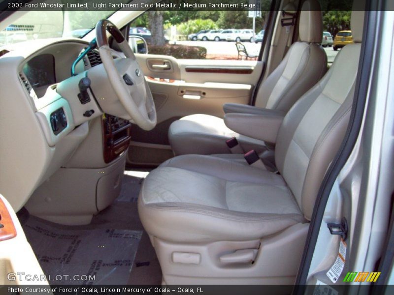Light Parchment Gold Metallic / Medium Parchment Beige 2002 Ford Windstar Limited