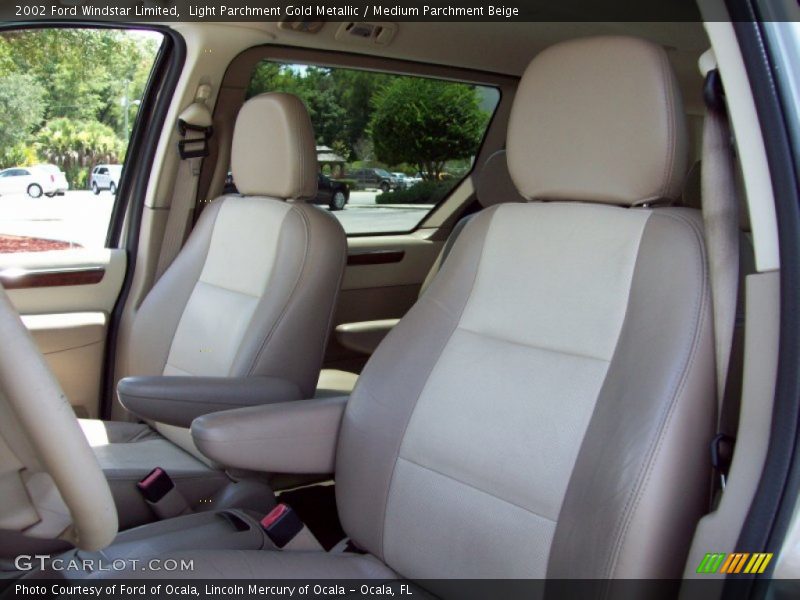Light Parchment Gold Metallic / Medium Parchment Beige 2002 Ford Windstar Limited