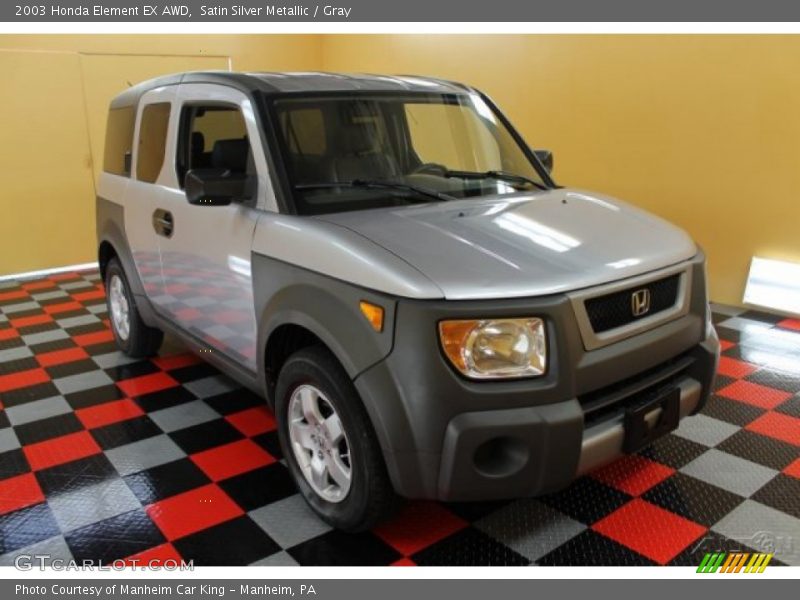 Satin Silver Metallic / Gray 2003 Honda Element EX AWD