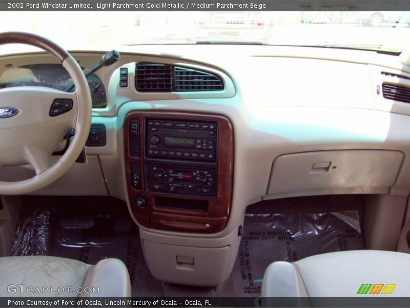 Light Parchment Gold Metallic / Medium Parchment Beige 2002 Ford Windstar Limited