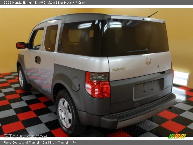 Satin Silver Metallic / Gray 2003 Honda Element EX AWD