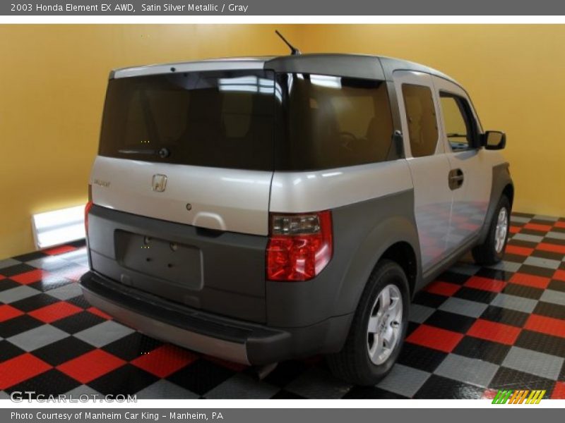 Satin Silver Metallic / Gray 2003 Honda Element EX AWD