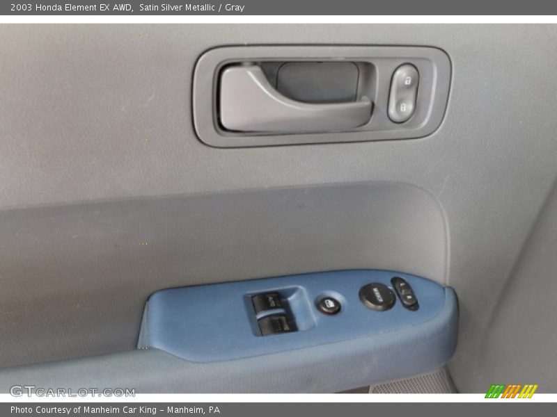 Satin Silver Metallic / Gray 2003 Honda Element EX AWD