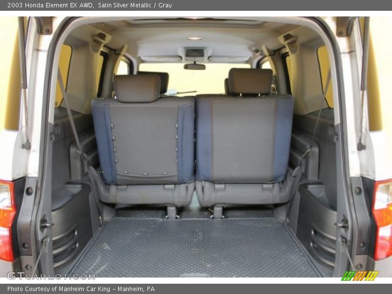 Satin Silver Metallic / Gray 2003 Honda Element EX AWD
