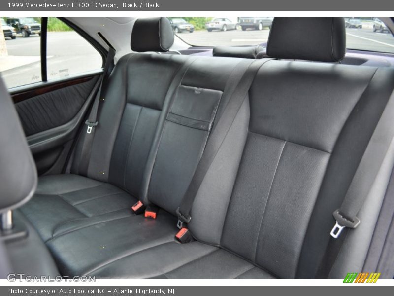  1999 E 300TD Sedan Black Interior