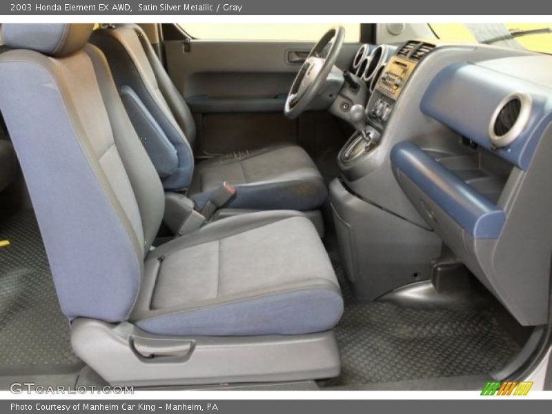 Satin Silver Metallic / Gray 2003 Honda Element EX AWD