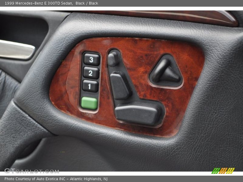 Controls of 1999 E 300TD Sedan