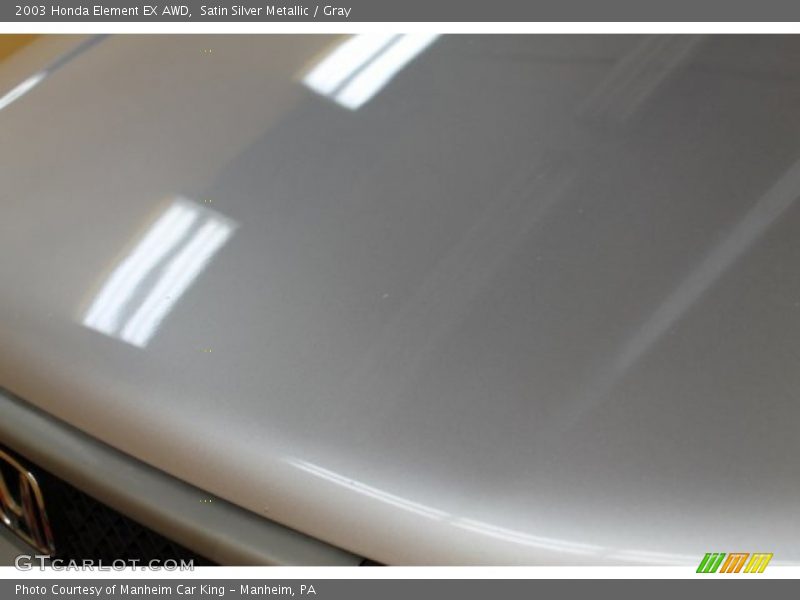 Satin Silver Metallic / Gray 2003 Honda Element EX AWD
