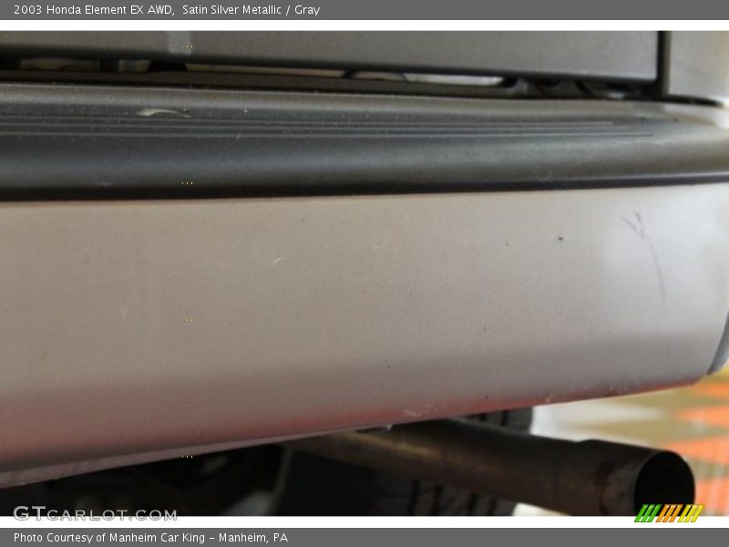 Satin Silver Metallic / Gray 2003 Honda Element EX AWD