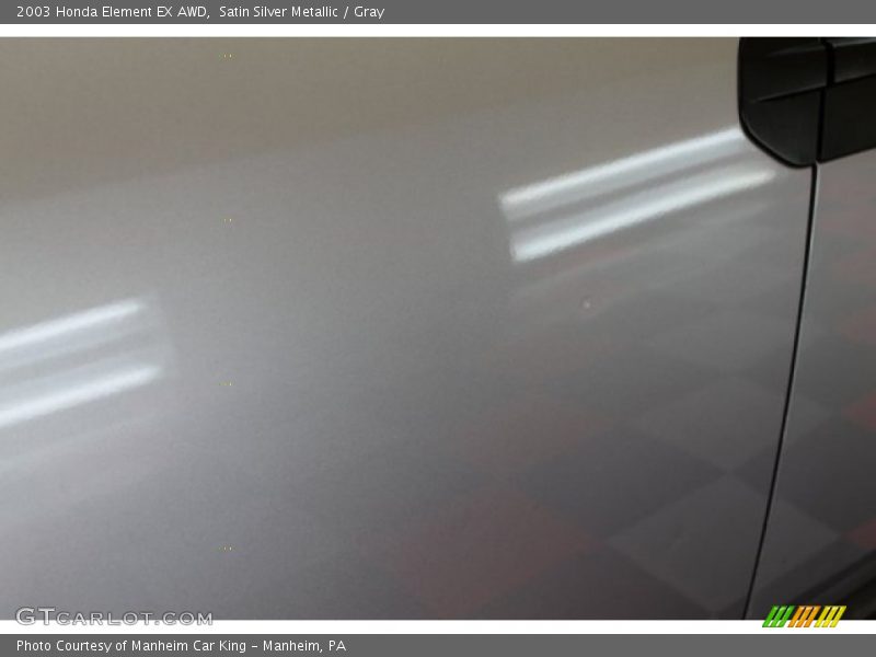 Satin Silver Metallic / Gray 2003 Honda Element EX AWD