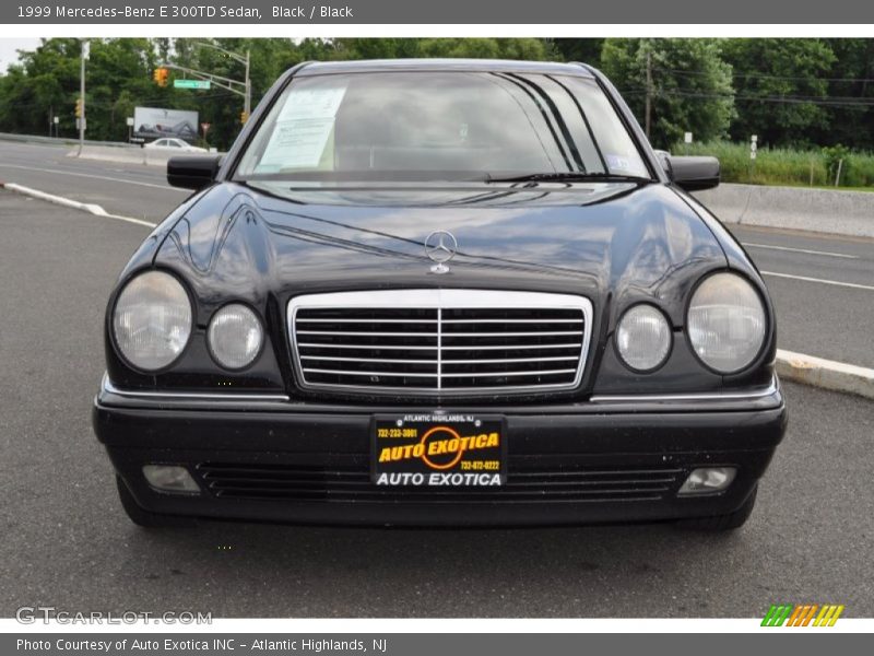 Black / Black 1999 Mercedes-Benz E 300TD Sedan
