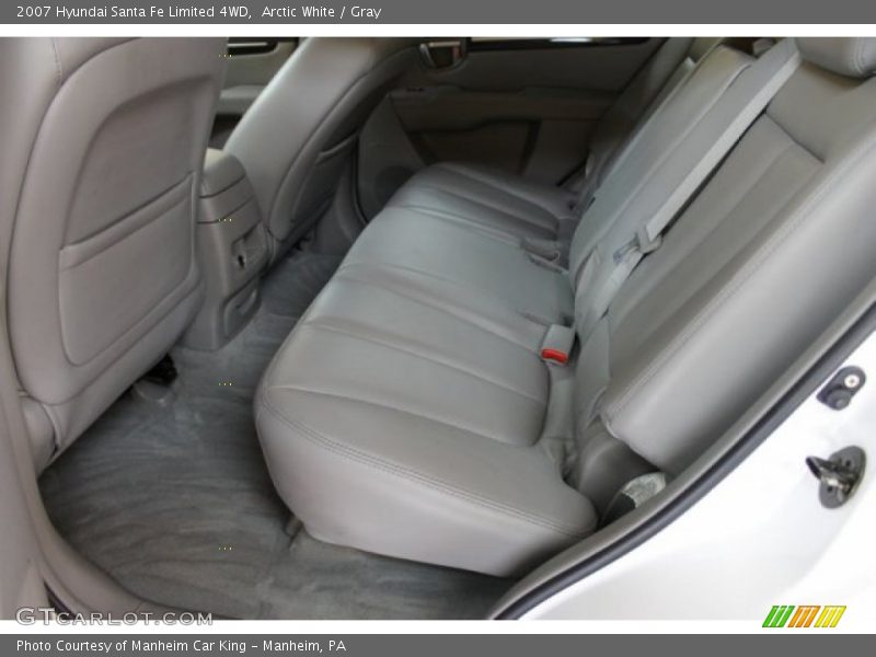 Arctic White / Gray 2007 Hyundai Santa Fe Limited 4WD