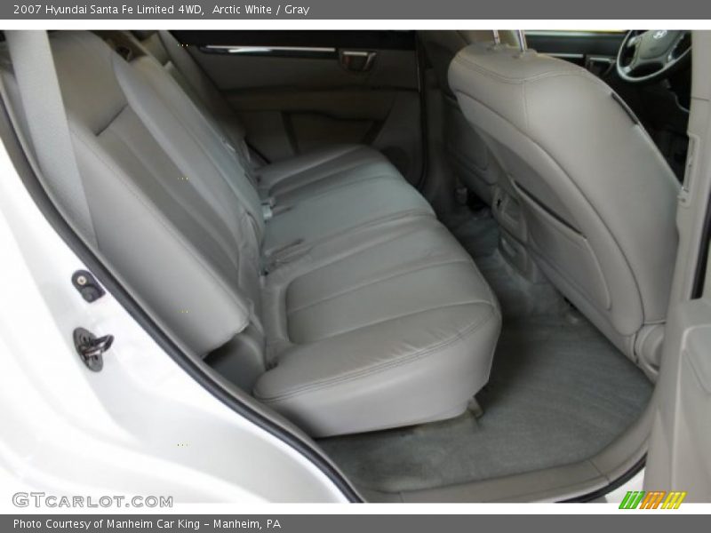 Arctic White / Gray 2007 Hyundai Santa Fe Limited 4WD