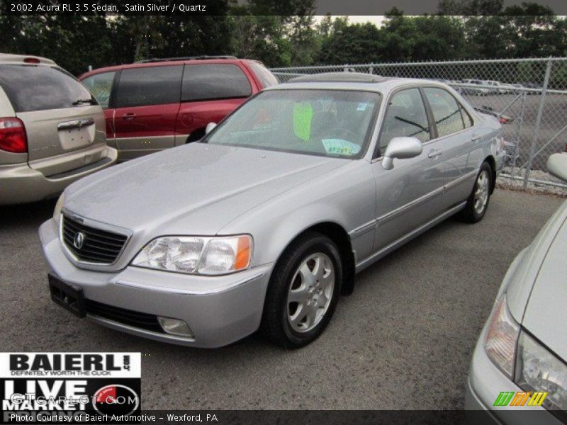 Satin Silver / Quartz 2002 Acura RL 3.5 Sedan
