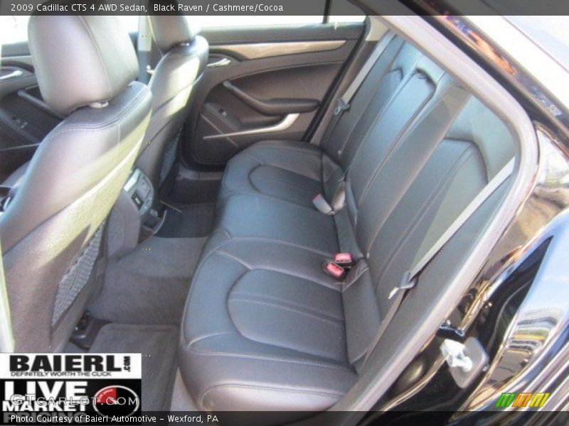 Black Raven / Cashmere/Cocoa 2009 Cadillac CTS 4 AWD Sedan
