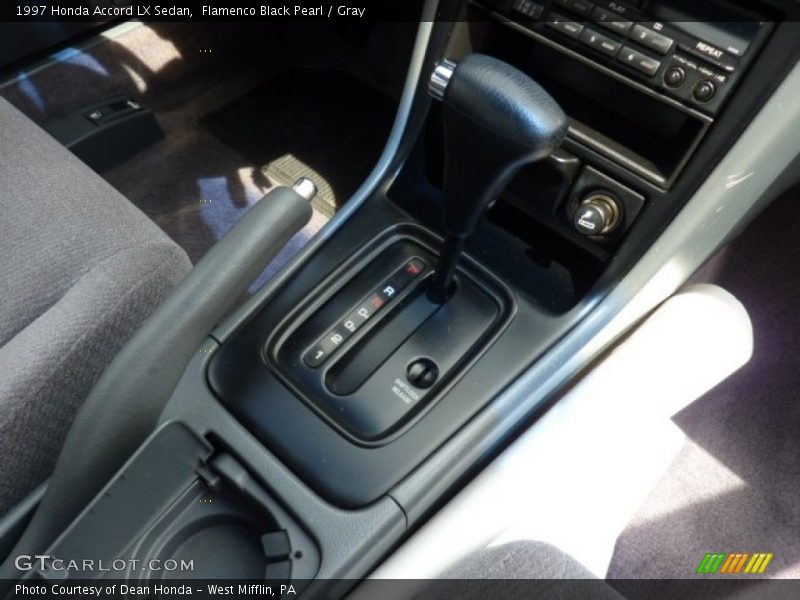 Flamenco Black Pearl / Gray 1997 Honda Accord LX Sedan