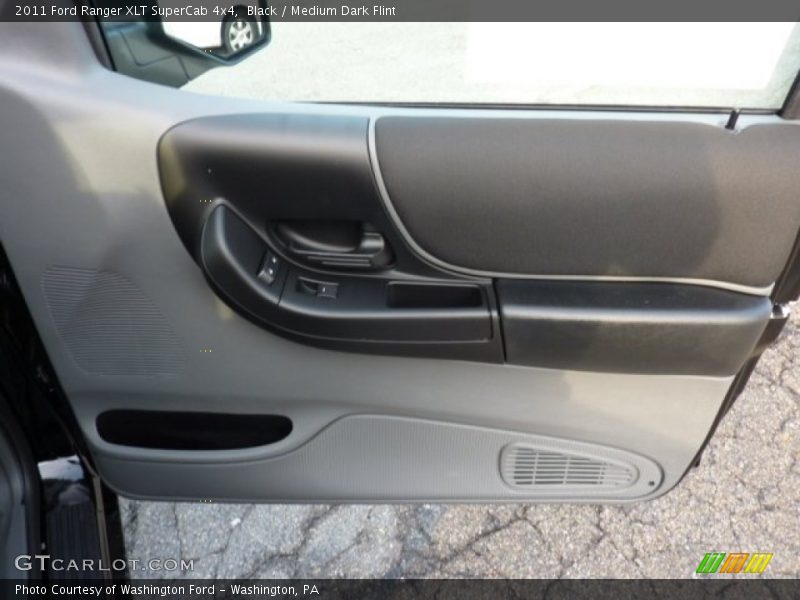 Black / Medium Dark Flint 2011 Ford Ranger XLT SuperCab 4x4