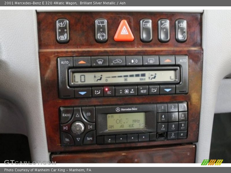 Controls of 2001 E 320 4Matic Wagon