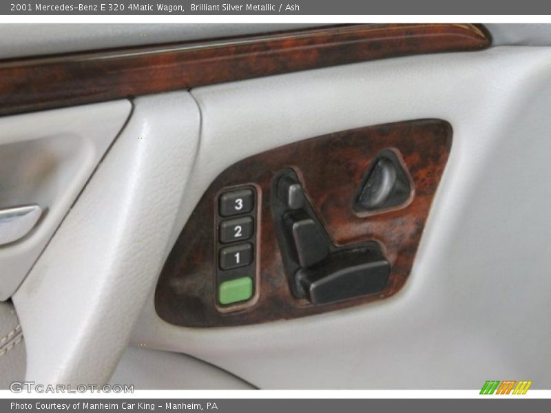 Controls of 2001 E 320 4Matic Wagon