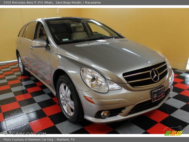 Sand Beige Metallic / Macadamia 2009 Mercedes-Benz R 350 4Matic