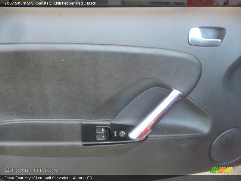 Chili Pepper Red / Black 2007 Saturn Sky Roadster