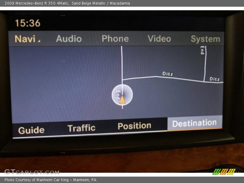 Sand Beige Metallic / Macadamia 2009 Mercedes-Benz R 350 4Matic