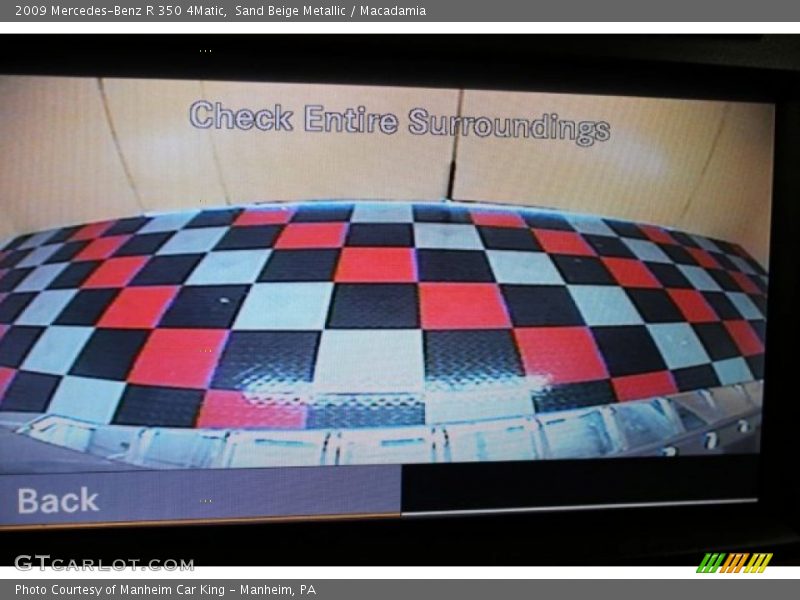 Sand Beige Metallic / Macadamia 2009 Mercedes-Benz R 350 4Matic