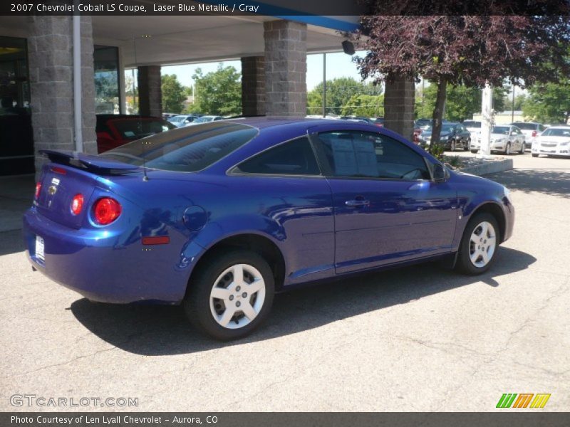 Laser Blue Metallic / Gray 2007 Chevrolet Cobalt LS Coupe