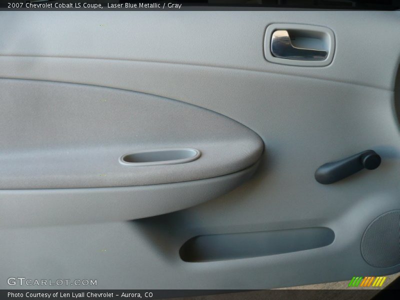 Laser Blue Metallic / Gray 2007 Chevrolet Cobalt LS Coupe