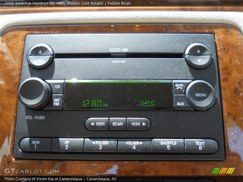 Pueblo Gold Metallic / Pebble Beige 2005 Ford Five Hundred SEL AWD