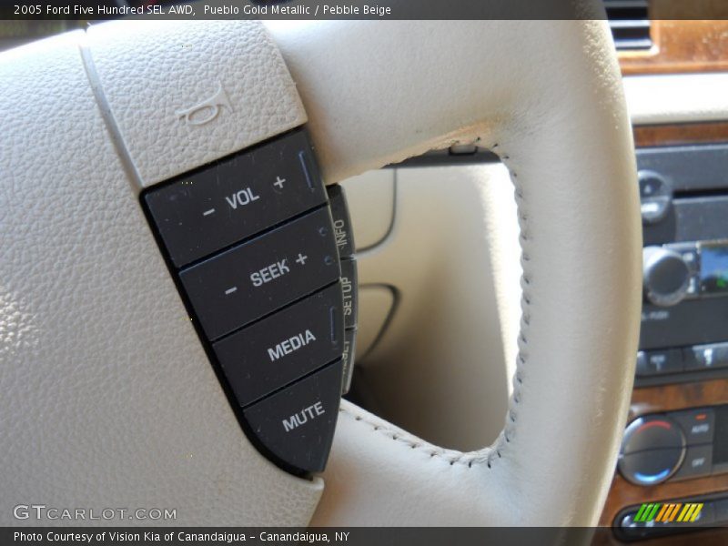 Pueblo Gold Metallic / Pebble Beige 2005 Ford Five Hundred SEL AWD