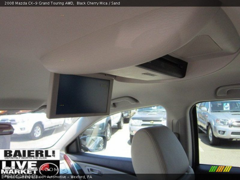 Black Cherry Mica / Sand 2008 Mazda CX-9 Grand Touring AWD