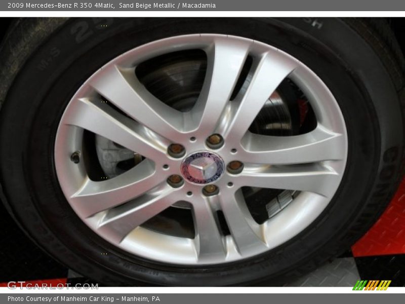 Sand Beige Metallic / Macadamia 2009 Mercedes-Benz R 350 4Matic