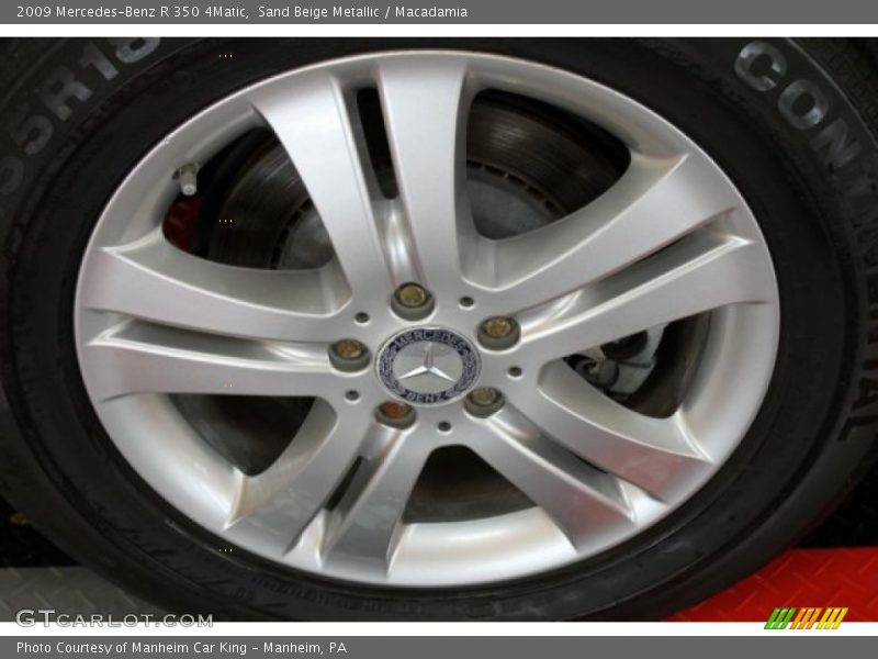 Sand Beige Metallic / Macadamia 2009 Mercedes-Benz R 350 4Matic