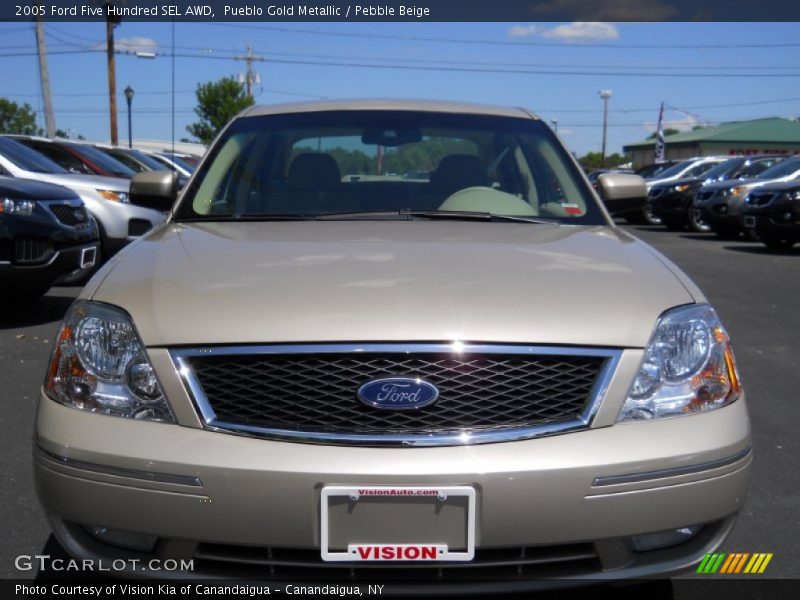 Pueblo Gold Metallic / Pebble Beige 2005 Ford Five Hundred SEL AWD