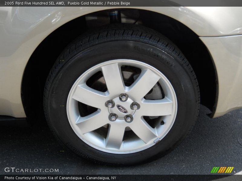 Pueblo Gold Metallic / Pebble Beige 2005 Ford Five Hundred SEL AWD