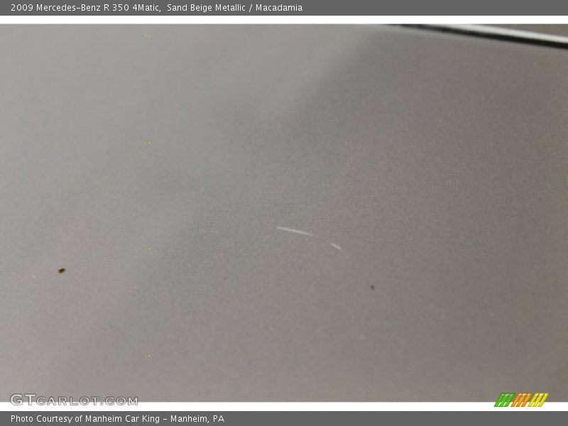 Sand Beige Metallic / Macadamia 2009 Mercedes-Benz R 350 4Matic
