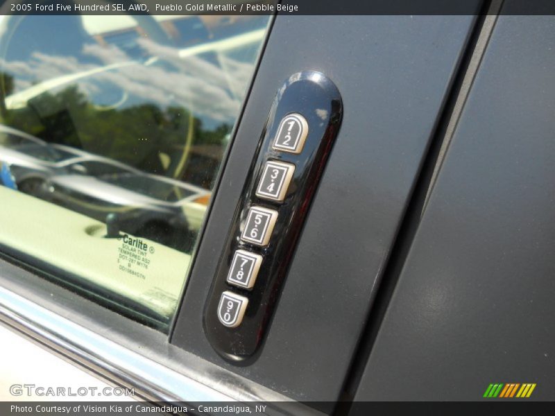 Pueblo Gold Metallic / Pebble Beige 2005 Ford Five Hundred SEL AWD