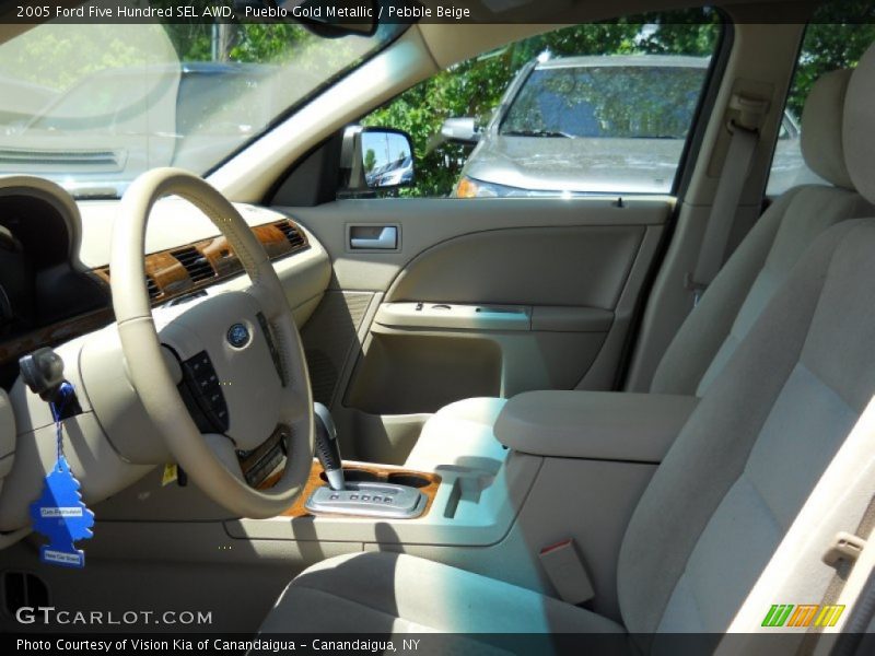 Pueblo Gold Metallic / Pebble Beige 2005 Ford Five Hundred SEL AWD