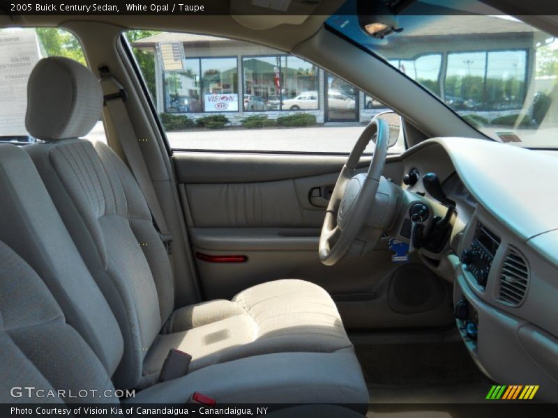 White Opal / Taupe 2005 Buick Century Sedan
