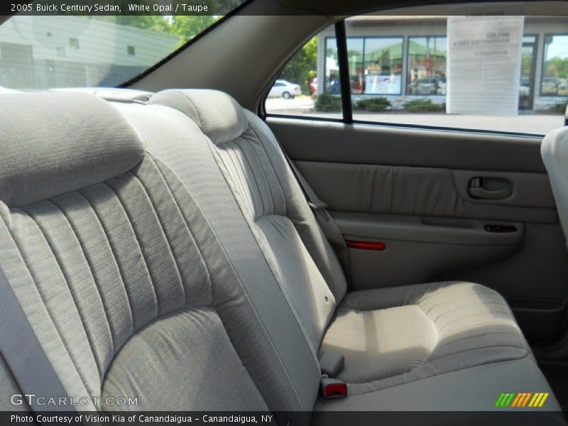 White Opal / Taupe 2005 Buick Century Sedan