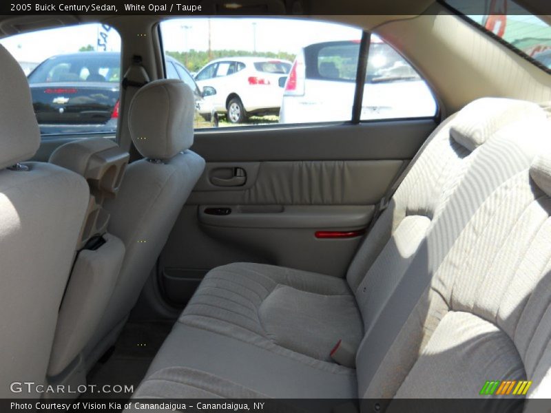 White Opal / Taupe 2005 Buick Century Sedan