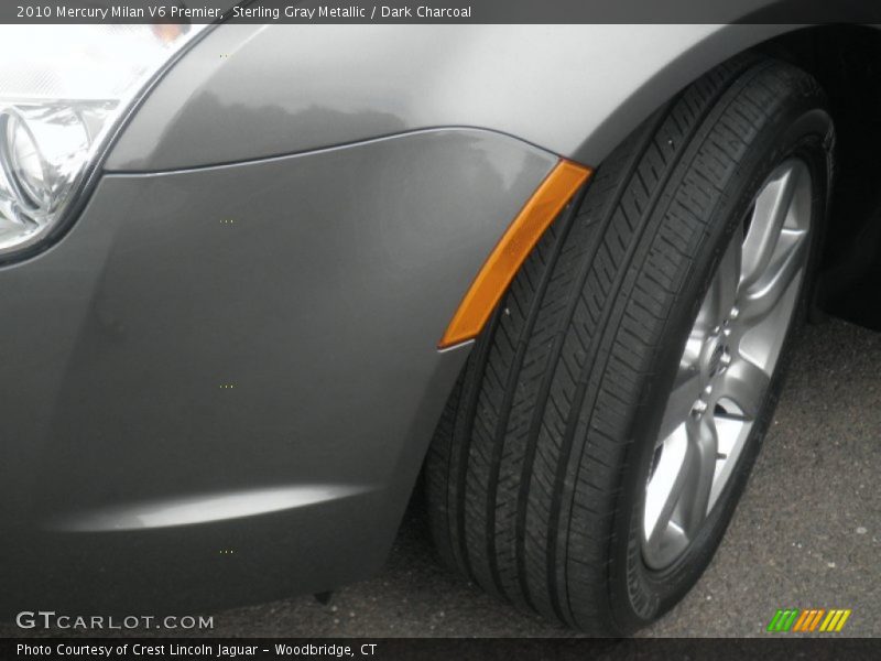 Sterling Gray Metallic / Dark Charcoal 2010 Mercury Milan V6 Premier