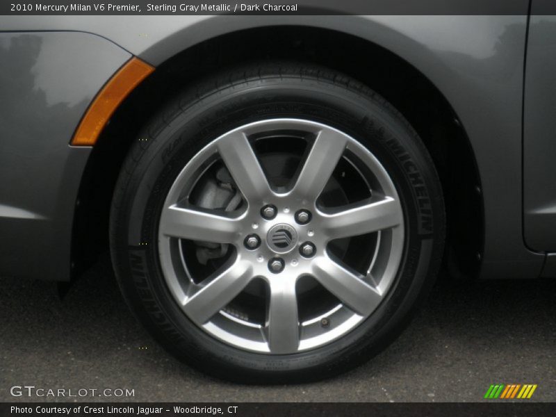 Sterling Gray Metallic / Dark Charcoal 2010 Mercury Milan V6 Premier