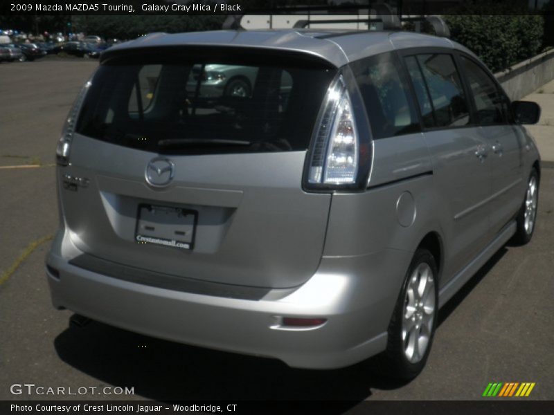 Galaxy Gray Mica / Black 2009 Mazda MAZDA5 Touring
