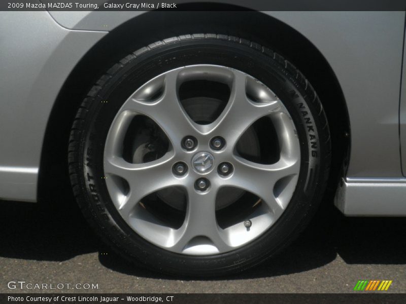 Galaxy Gray Mica / Black 2009 Mazda MAZDA5 Touring