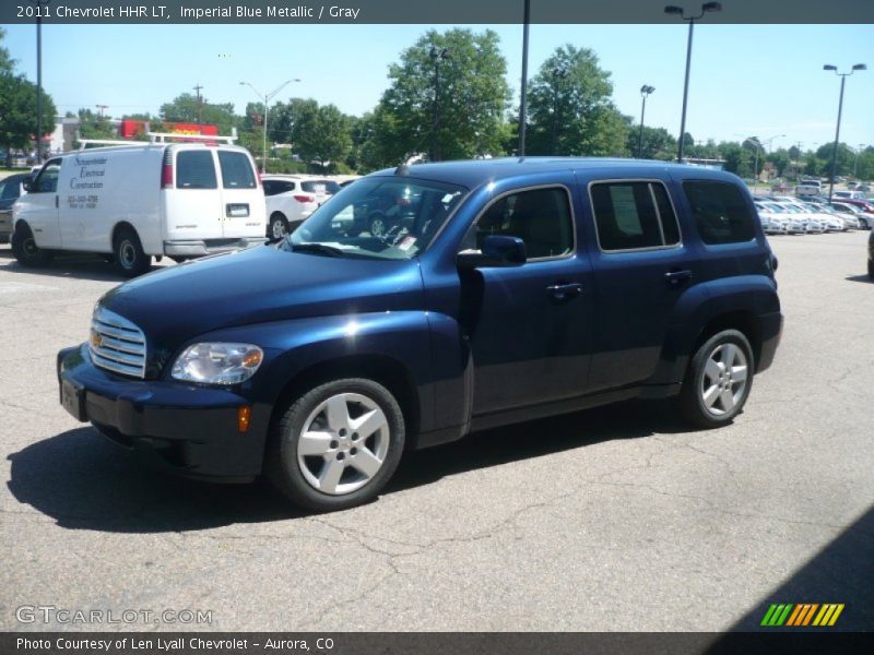 Imperial Blue Metallic / Gray 2011 Chevrolet HHR LT