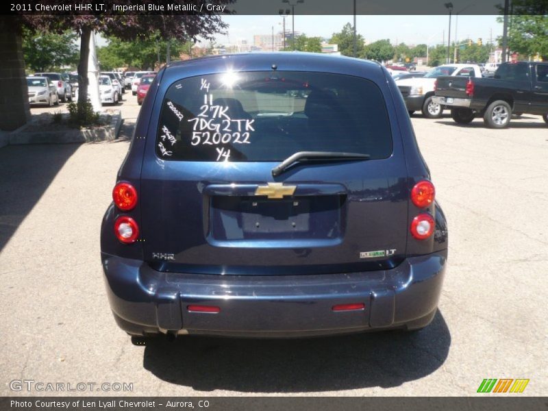 Imperial Blue Metallic / Gray 2011 Chevrolet HHR LT